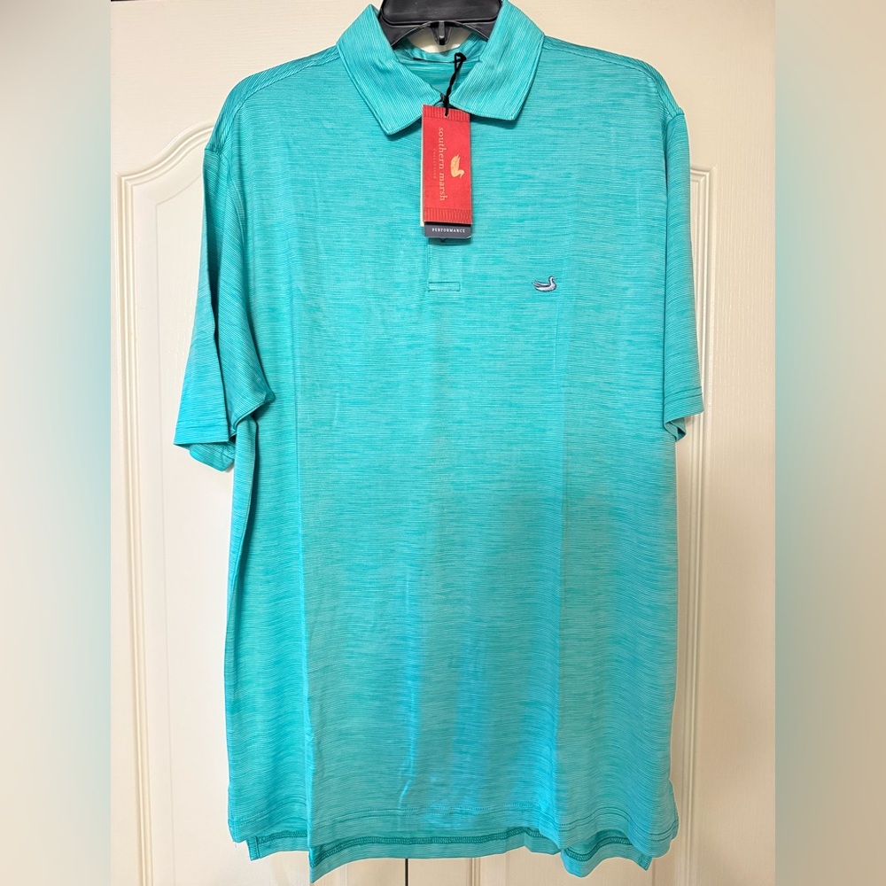 Southern Marsh Jockey Green Performance Polo